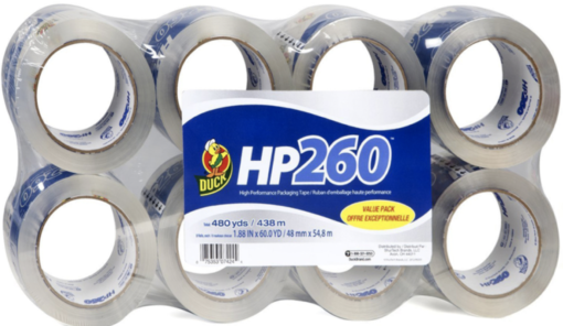 Clear Packing Tape 6 Rolls